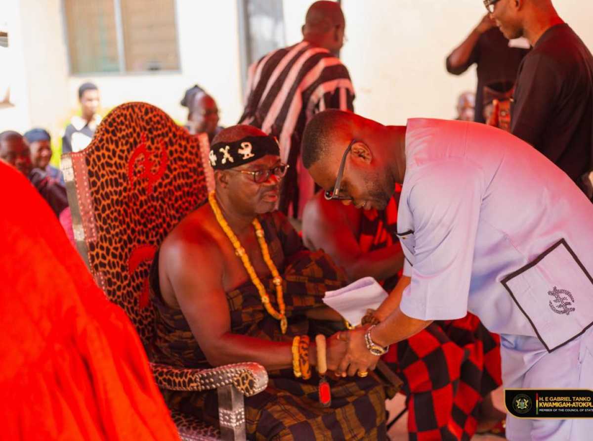 Ministers Visit Klikor and Aflao Traditional Councils